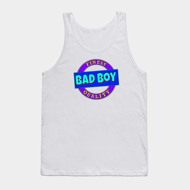 Bad Boy Tank Top by Retro-Matic